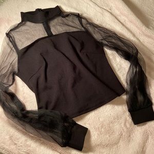 Black Shein shirt . Size XS.